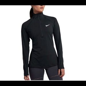 Nike half zip running shirt